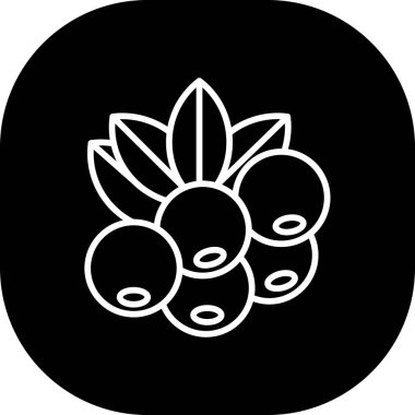 vektör yiyecek ve içecek simgesi