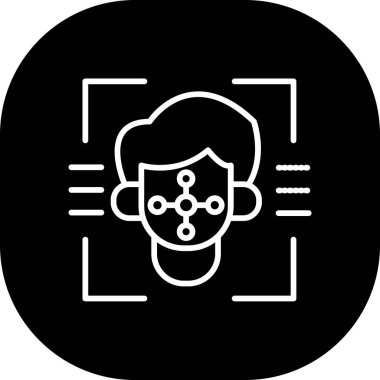 Modern bir simgenin vektör illüstrasyonu