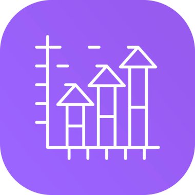 Modern bir simgenin vektör illüstrasyonu