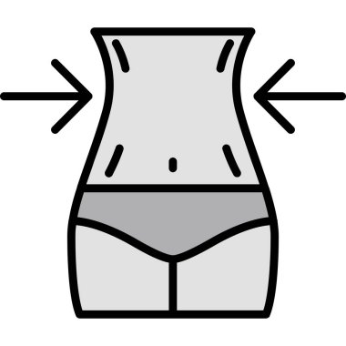 Simge vektör illüstrasyonunu kısaltır