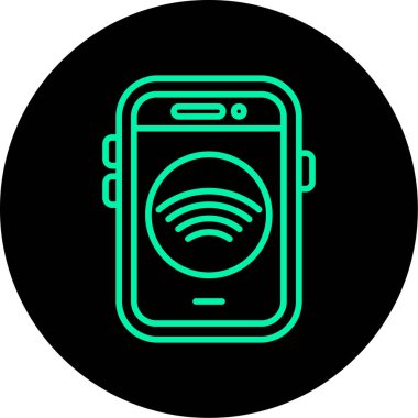 Projeniz için vektör cep telefonu simgesi