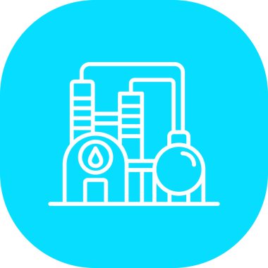 Yağ. Web simgesi basit illüstrasyon