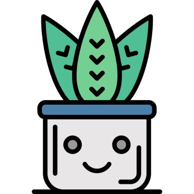 esrar bitkisi simgesi - taslak biçimi