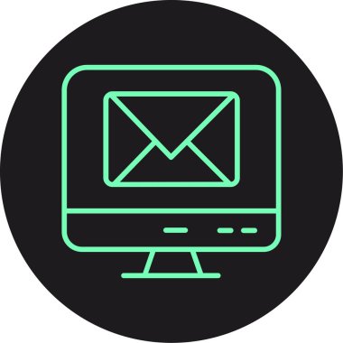 vektör dizüstü simgesi illüstrasyonu