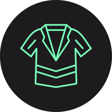 t - shirt simgesi vektör illüstrasyonu