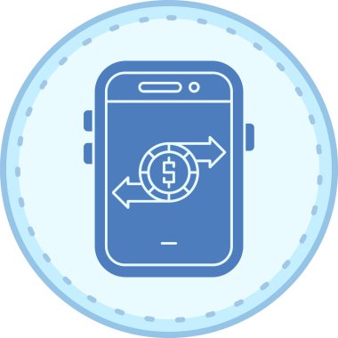 Mobil bankacılık. Web simgesi