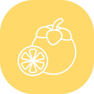 limon simgesi vektör illüstrasyonu