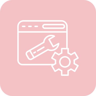 seo modern simgesinin vektör illüstrasyonu