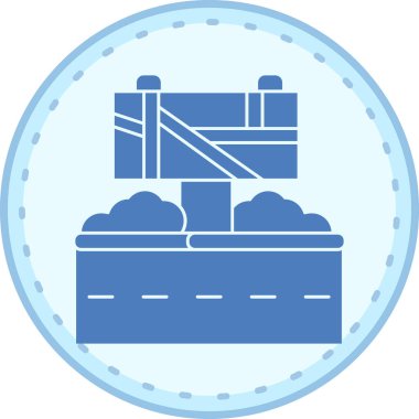 Bulut simgesi vektör illüstrasyonu