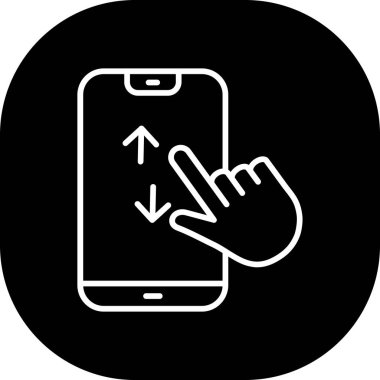 ok işareti simgesi olan akıllı telefon