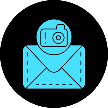 e- posta simgesi vektör illüstrasyonu