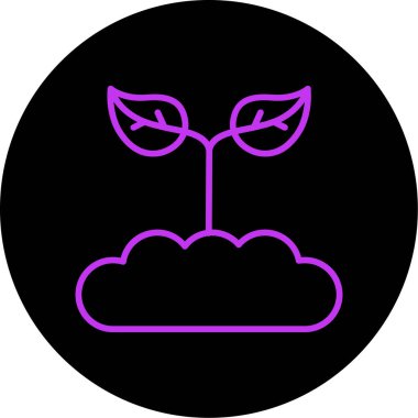 vektör Bulut simgesi illüstrasyonu