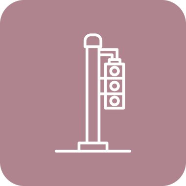 vektör lambası simgesi