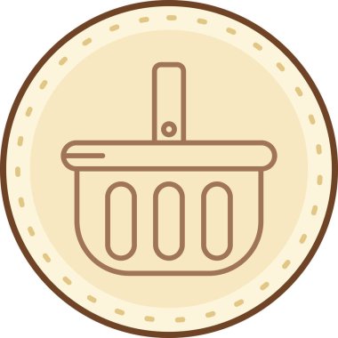 Gıda simgesi için vektör illüstrasyonu