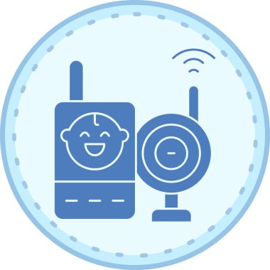 Çizgi film simgesinin vektör çizimi