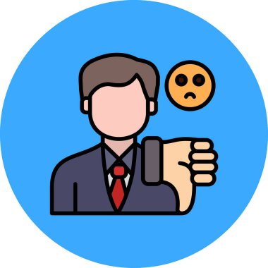 Bir iş adamının vektör çizimi