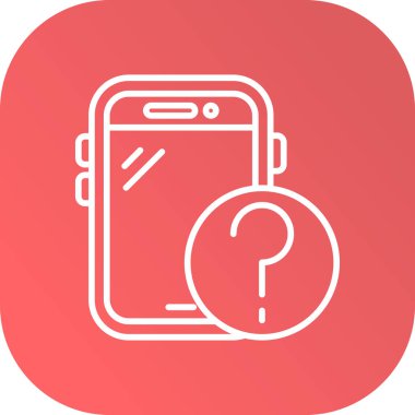 cep telefonu vektör simgesi modern basit vektör çizimi