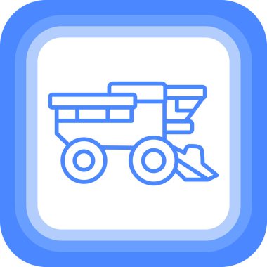 Bir çiftlik simgesinin vektör illüstrasyonu