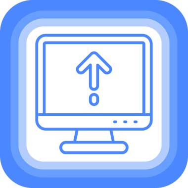 Web ve Geliştirme düz vektör simgesi.