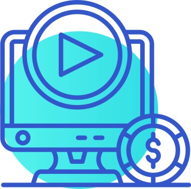 para simgesi vektör illüstrasyonu