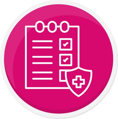 Pano simgesinin vektör illüstrasyonu