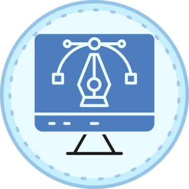 seo modern simgesinin vektör illüstrasyonu