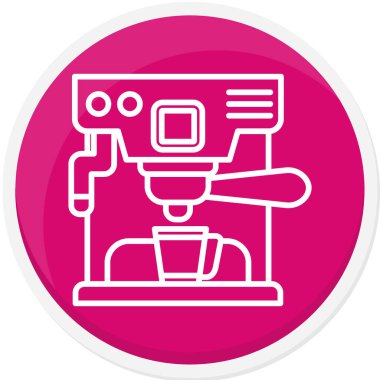 Robot simgesinin vektör illüstrasyonu