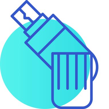 şişe bira ikonu ana hatlarıyla