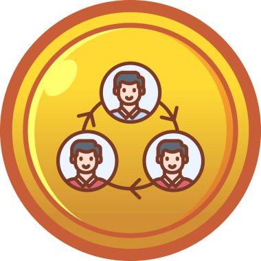 seo modern simgesinin vektör illüstrasyonu