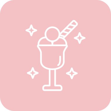 Bir bardak şarabın vektör çizimi