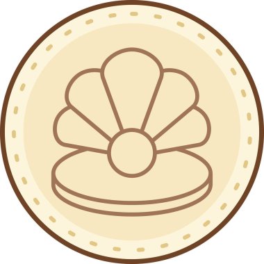 Bir çiçeğin vektör illüstrasyonu