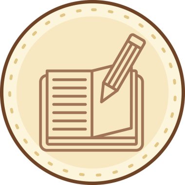 Kişisel ve ticari kullanım için çizim simgesi tasarımı.