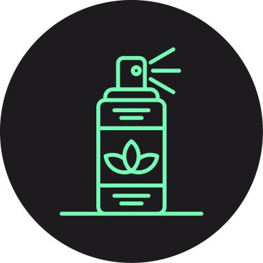 Benzersiz sprey vektör simgesi