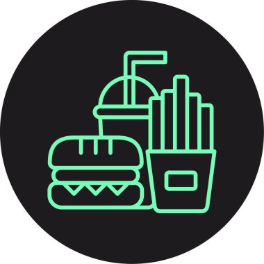 vektör besin simgesi illüstrasyonu