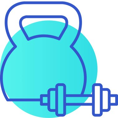 Dambıl. Web simgesi basit illüstrasyon