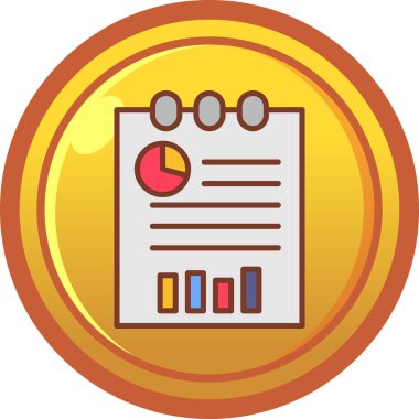 Çizelge. Web simgesi basit illüstrasyon