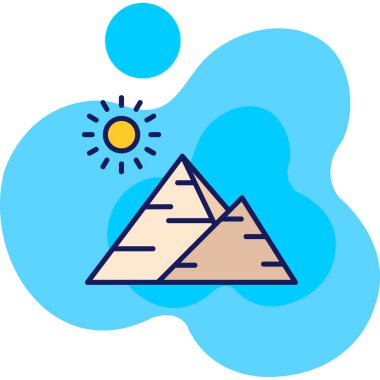 Modern ve basit simgenin vektör illüstrasyonu