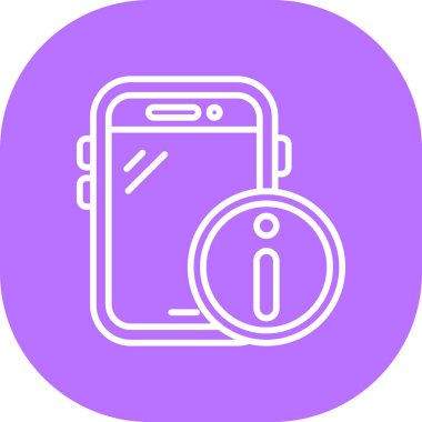 Vektör Mobil simge illüstrasyonu