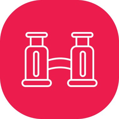 Bir test tübü simgesinin vektör çizimi