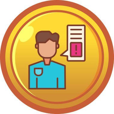 iş adamı simgesi vektör, logotype