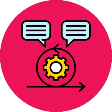 Ayarlama. Web simgesi basit illüstrasyon