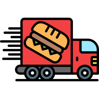 kamyon fast food simgesi