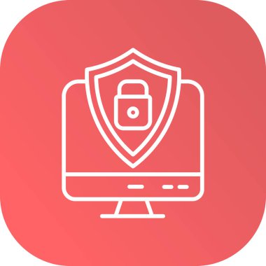 bilgisayar simgesi vektör illüstrasyonu