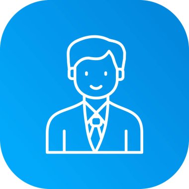 İş simgesinin vektör illüstrasyonu