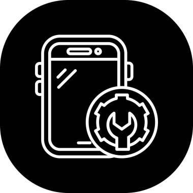 vektör smartwatch simgesi çizimi