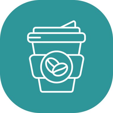 Kap ikonu vektör illüstrasyonu