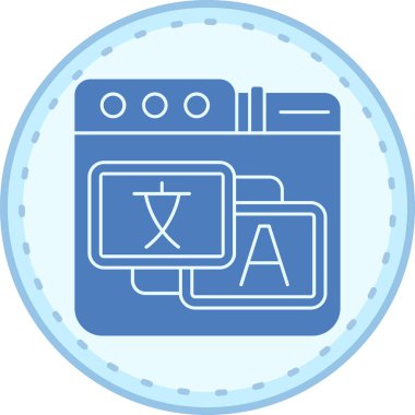 seo modern simgesinin vektör illüstrasyonu