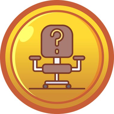 Altın paranın vektör illüstrasyonu