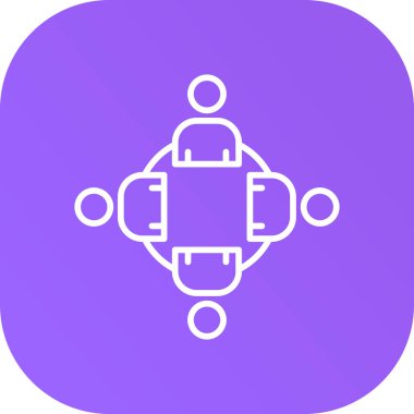 seo modern simgesinin vektör illüstrasyonu