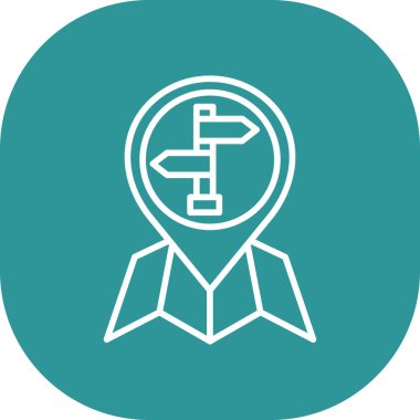 Eğitimin vektör illüstrasyonu modern simge